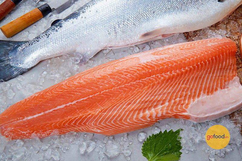 Cá hồi Nauy có màu sắc tươi, chắc thịt, hàm lượng dinh dưỡng cao