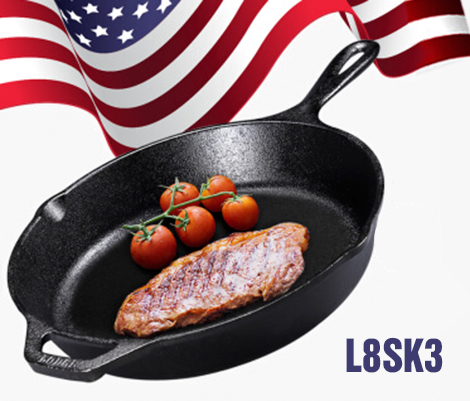 L8SK3 - CHIẾC CHẢO GANG ĐƯỢC YÊU THÍCH NHẤT TẠI MỸ