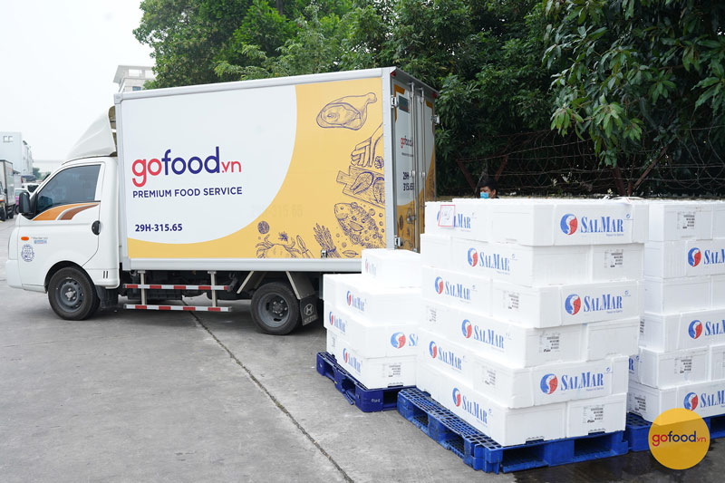 Gofood cam kết chỉ bán cá hồi Organic có xuất xứ từ Nauy với đầy đủ giấy tờ chứng nhận
