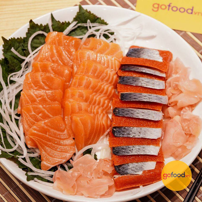 Đặt Sashimi ngay tại Gofood