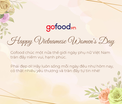 GOFOOD CHÚC MỪNG NGÀY PHỤ NỮ VIỆT NAM 20/10 gofood-chuc-mung-ngay-phu-nu-viet-nam-20/10