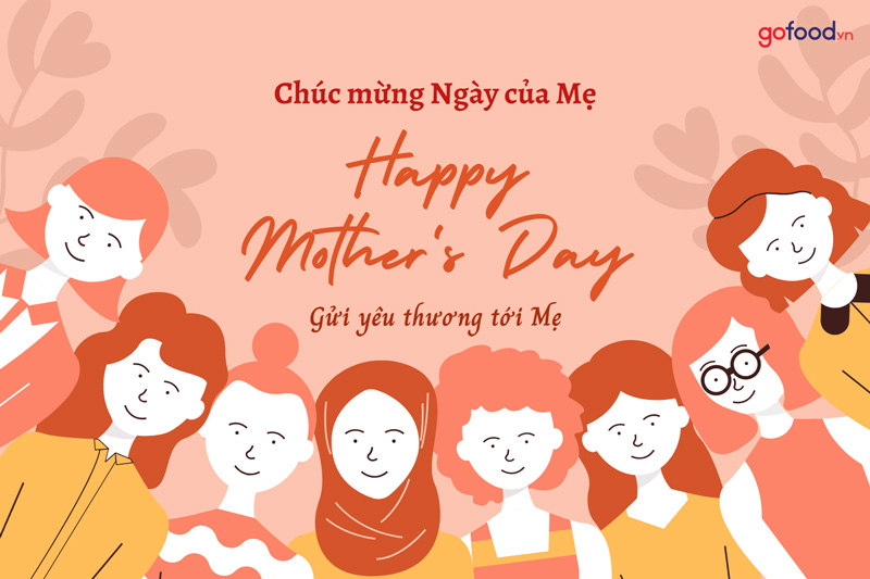 Gofood chúc mừng Ngày của Mẹ