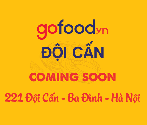 COMING SOON: GOFOOD CHUẨN BỊ CẬP BẾN BA ĐÌNH VỚI CỬA HÀNG ĐỘI CẤN
