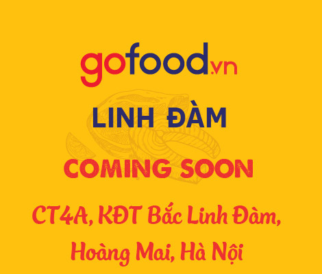 GOFOOD LINH ĐÀM – ĐÓN CHỜ CỬA HÀNG THỨ 12 TẠI HOÀNG MAI