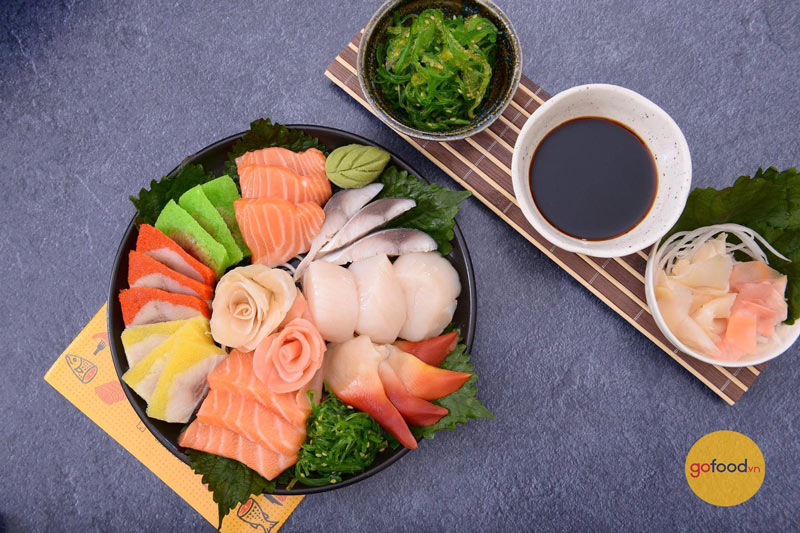 Ghé qua cửa hàng Gofood Ngọc Lâm để thưởng thức Sashimi miễn phí từ 16h - 19h