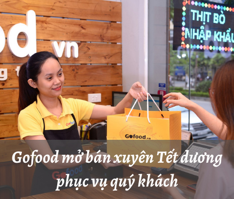 GOFOOD MỞ BÁN XUYÊN TẾT DƯƠNG PHỤC VỤ QUÝ KHÁCH GOFOOD MỞ BÁN XUYÊN TẾT DƯƠNG PHỤC VỤ QUÝ KHÁCH
