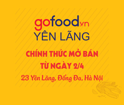 THÔNG BÁO - GOFOOD YÊN LÃNG MỞ BÁN NGÀY 2-4-2020